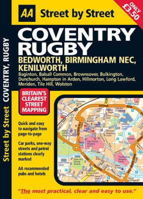 Cover of AA Street by Street Coventry