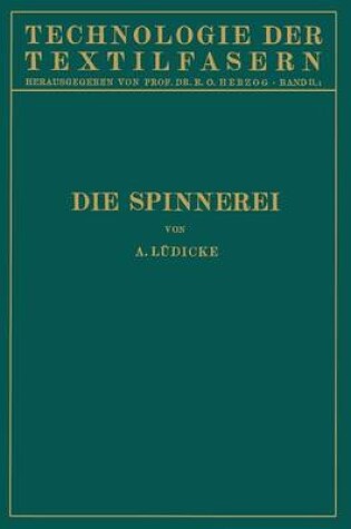 Cover of Die Spinnerei