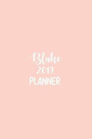 Cover of Blake 2019 Planner