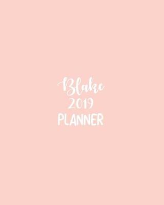 Book cover for Blake 2019 Planner