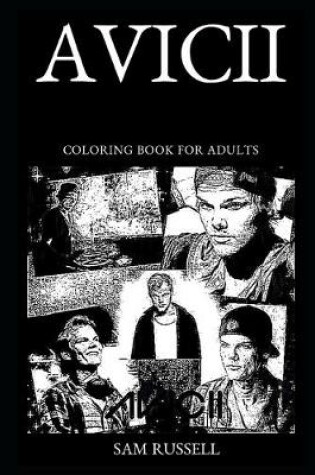 Cover of Avicii Coloring Book for Adults