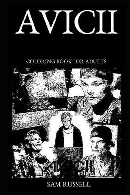 Cover of Avicii Coloring Book for Adults