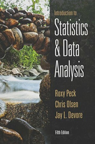 Cover of Introduction to Statistics and Data Analysis (with JMP Printed Access Card)