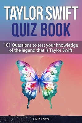 Book cover for Taylor Swift Quiz Book