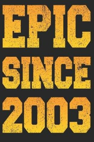 Cover of Epic Since 2003