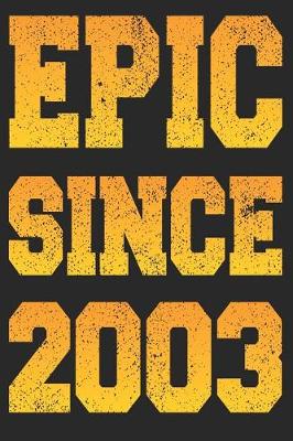 Book cover for Epic Since 2003