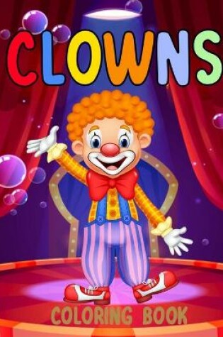 Cover of Clowns Coloring Book