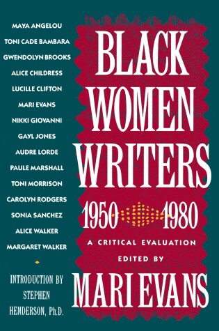 Cover of Black Women Writers (1950-1980)
