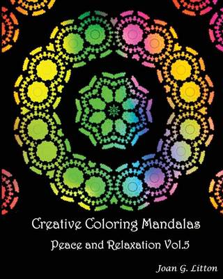 Book cover for Creative coloring mandalas Peace and Relaxation Vol.5