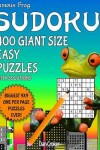 Book cover for Famous Frog Sudoku 400 Giant Size Easy Puzzles Biggest 9 X 9 One Per Page Puzzles Ever!