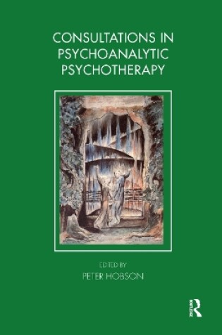 Cover of Consultations in Dynamic Psychotherapy