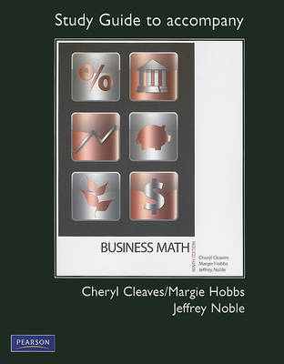 Book cover for Study Guide for Business Mathematics Complete and Brief Editions