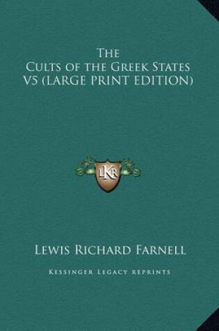 Cover of The Cults of the Greek States V5