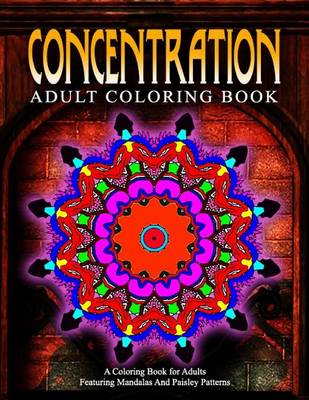 Book cover for CONCENTRATION ADULT COLORING BOOKS - Vol.11