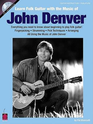 Book cover for Learn Folk Guitar with the Music of John Denver