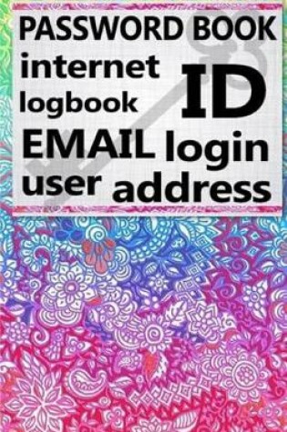 Cover of Password Book Internet Logbook Id Email Login User Address