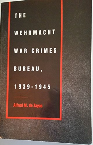 Cover of Wehrmacht War Crimes Bureau, 1939-45