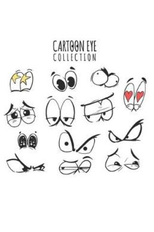 Cover of Cartoon Eye Collection Dot Grid Notebook