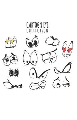 Book cover for Cartoon Eye Collection Dot Grid Notebook