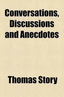 Book cover for Conversations, Discussions and Anecdotes