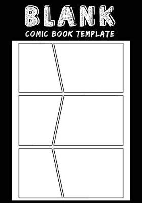 Book cover for Blank Comic Book Template