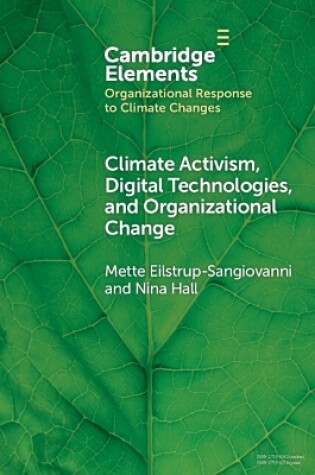 Cover of Climate Activism, Digital Technologies, and Organizational Change