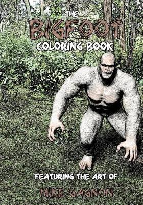 Book cover for The Bigfoot Coloring Book