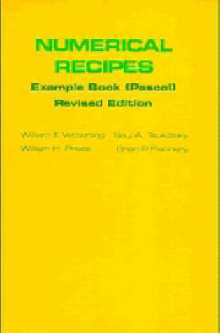 Cover of Numerical Recipes Example Book (Pascal)