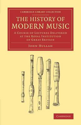Book cover for The History of Modern Music