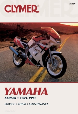 Book cover for Yamaha FZR600 Motorcycle (1989-1993) Service Repair Manual