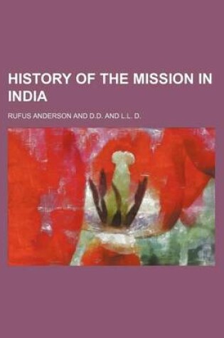Cover of History of the Mission in India