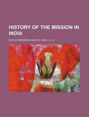 Book cover for History of the Mission in India