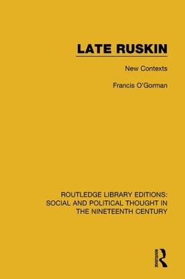 Cover of Late Ruskin