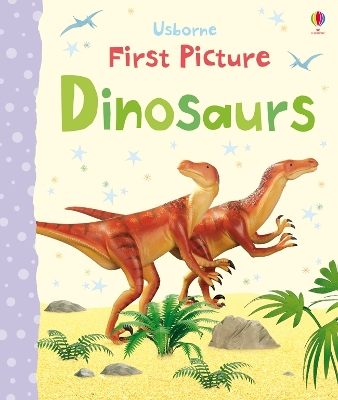 Book cover for First Picture Dinosaurs