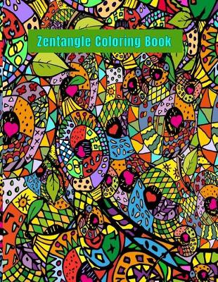 Book cover for Zentangle Coloring Book