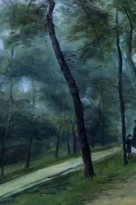 Book cover for 150 page lined journal A Walk in the Woods, 1870 Pierre Auguste Renoir
