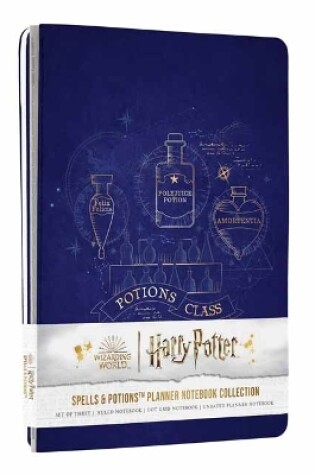 Cover of Harry Potter: Spells and Potions Planner Notebook Collection (Set of 3)