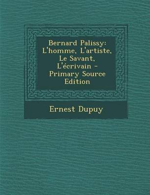 Book cover for Bernard Palissy