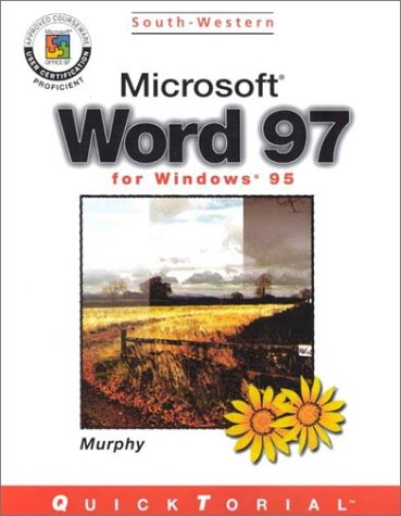 Book cover for Microsoft Word 97 for Windows 95 Quicktorial