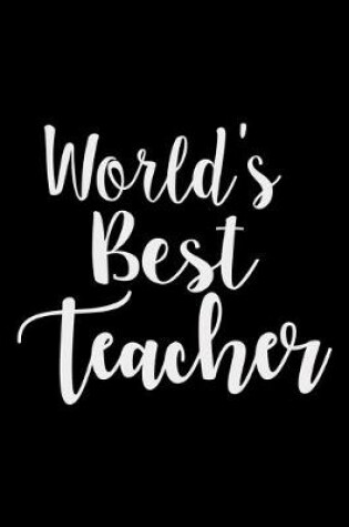 Cover of World's Best Teacher