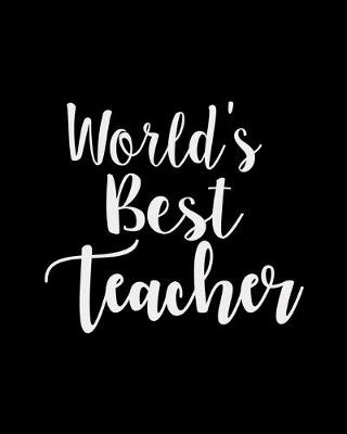 Book cover for World's Best Teacher