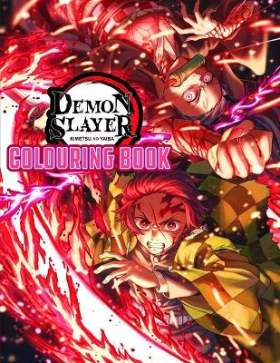 Book cover for Demon Slayer Colouring Book