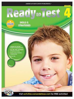 Book cover for Ready to Test, Grade 4