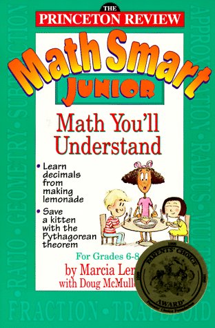 Book cover for The Princeton Review Math Smart Junior