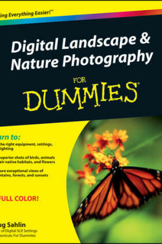 Cover of Digital Landscape and Nature Photography For Dummies