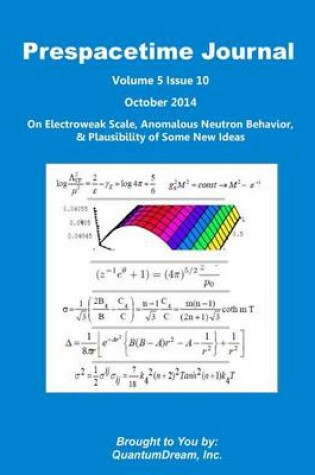 Cover of Prespacetime Journal Volume 5 Issue 10