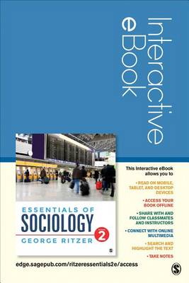 Book cover for Essentials of Sociology Interactive eBook