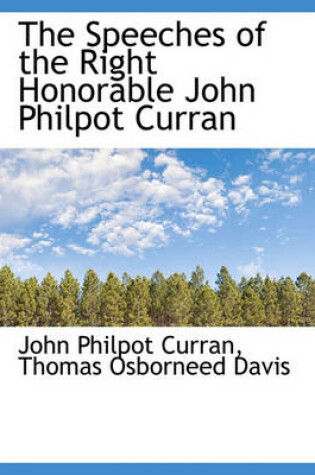 Cover of The Speeches of the Right Honorable John Philpot Curran