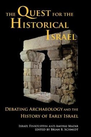 Cover of The Quest for the Historical Israel