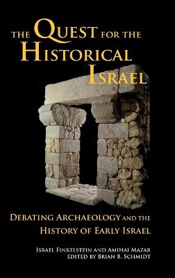 Book cover for The Quest for the Historical Israel